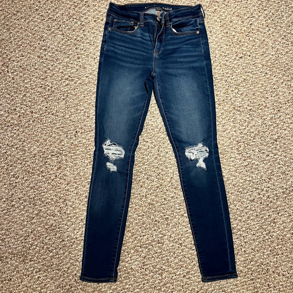 American Eagle High Rise Jegging Long